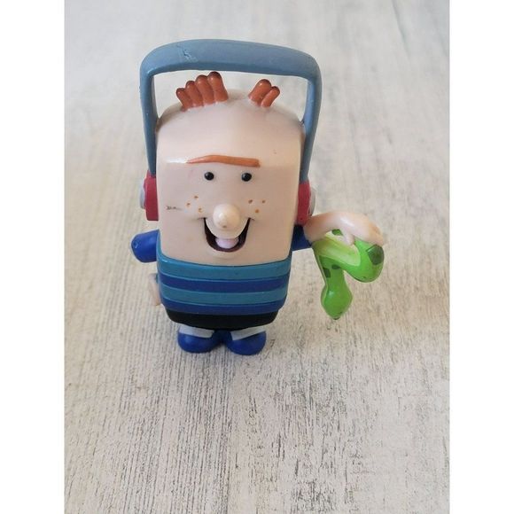 Disney AS IS headphone kid snake blue shirt toy figure - Picture 1 of 6